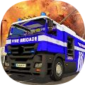 消防警察救援车模拟