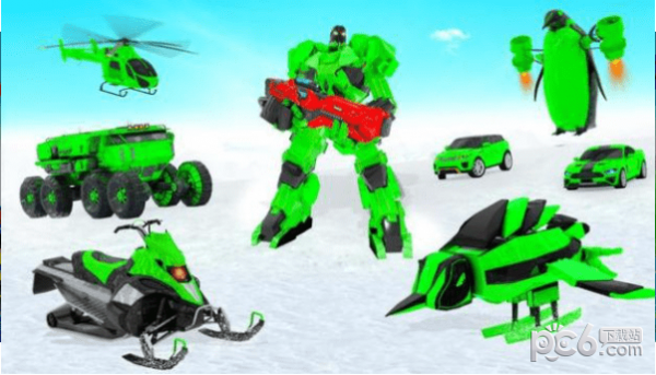 警察企鹅机器人汽车 警察企鹅机器人汽车