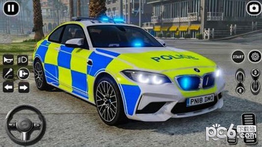 警察超级停车场