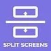 split screen shortcut