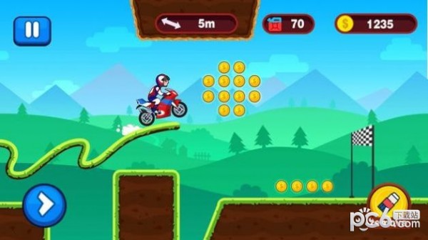 画线摩托骑士 画线摩托骑士