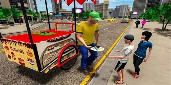 面包店甜点送货员 面包店甜点送货员