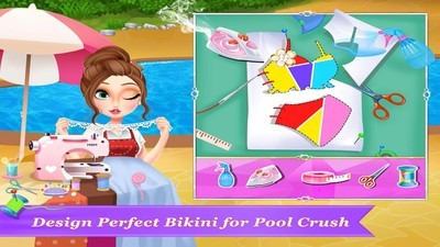 爱在泳池边比基尼设计 爱在泳池边比基尼设计