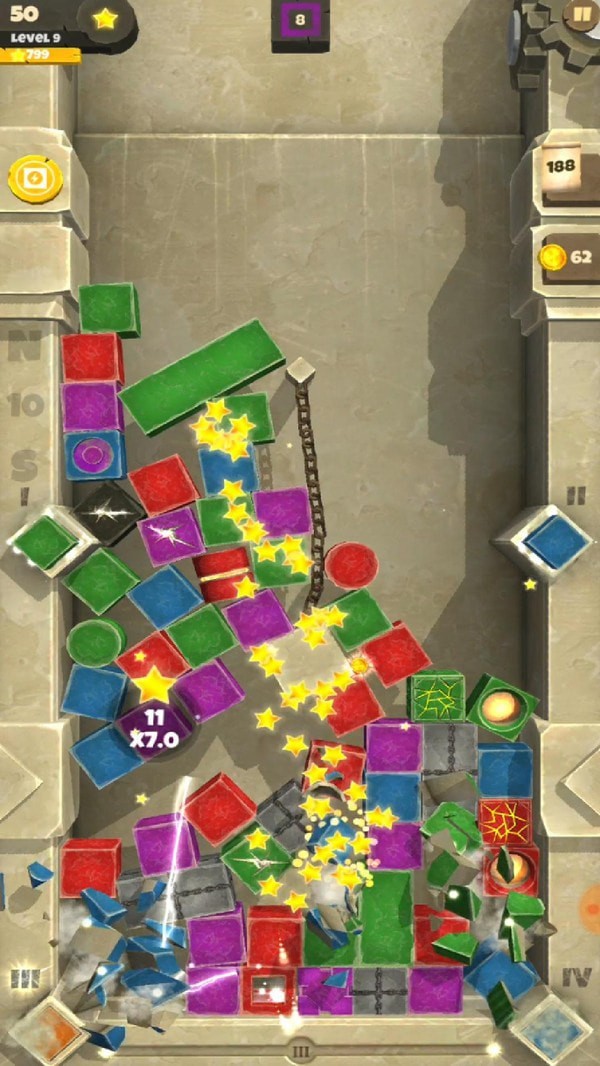 粉碎更多块无限星星版