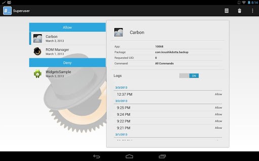 superuser授权管理