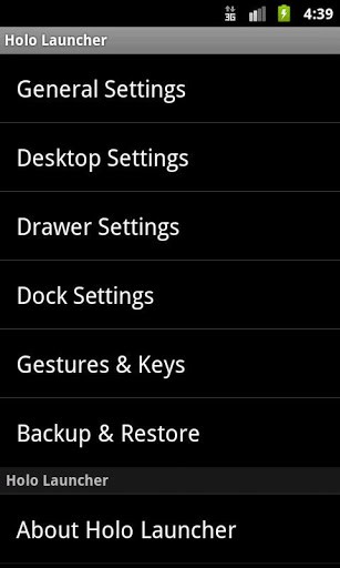 Holo启动器(Holo Launcher Plus ) Holo启动器(Holo Launcher Plus )