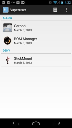 superuser授权管理