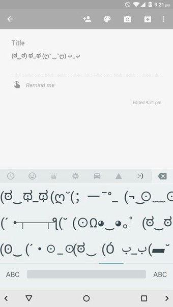 谷歌键盘自定义表情(Google Keyboard Custom Smilies) 谷歌键盘自定义表情(Google Keyboard Custom Smilies)