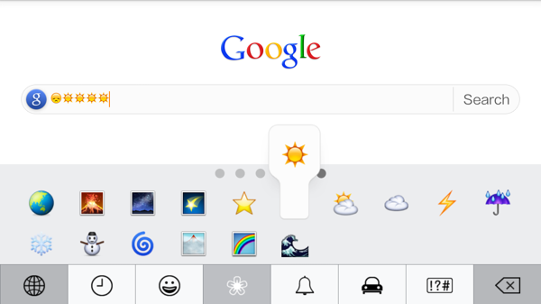 IOS7表情键盘
