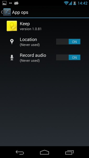 App Permissions(权限管理)