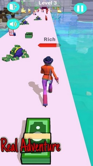 丰富的跑步比赛3D