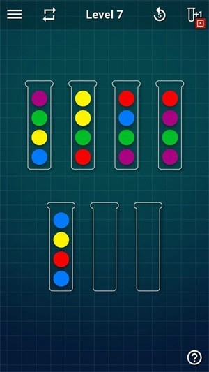 彩球排序拼图