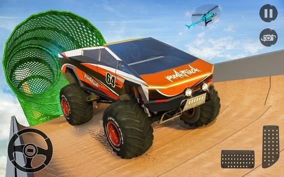 怪物卡车坡道特技 怪物卡车坡道特技