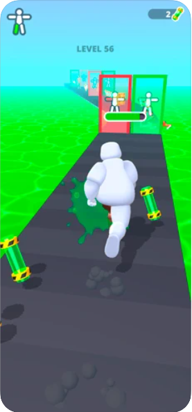 怪物实验室奇怪的跑步