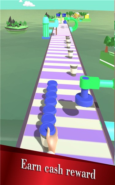 咖啡杯堆叠3D 咖啡杯堆叠3D