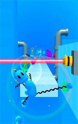 弹簧机器人障碍赛 弹簧机器人障碍赛