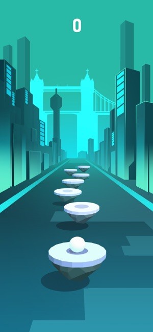 三维跳跃球