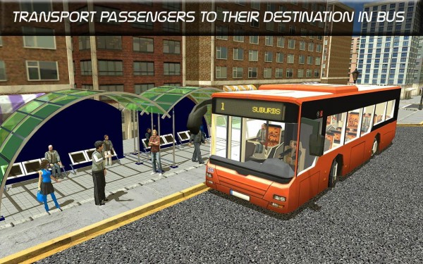 城市公交车司机模拟器