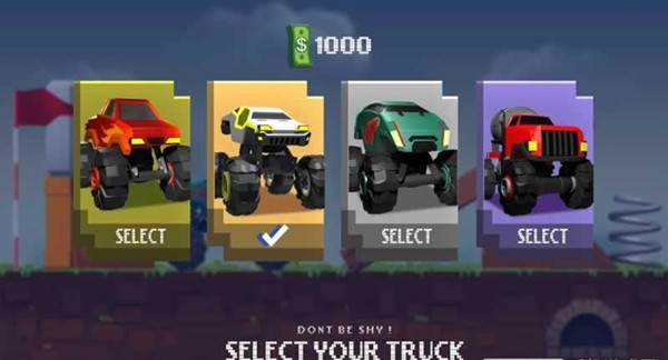 卡通障碍卡车 卡通障碍卡车