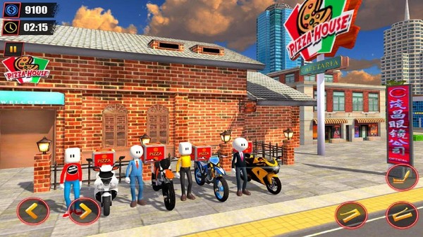 火柴人披萨送货员 火柴人披萨送货员