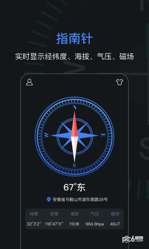吉祥海拔指南针