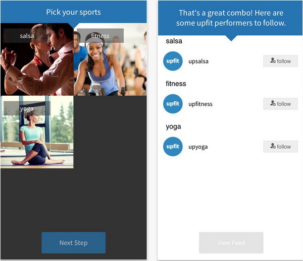 Upfit app