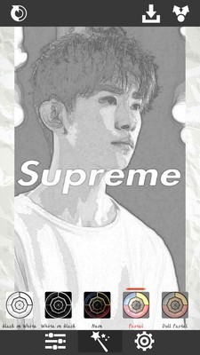 镜像素描相机