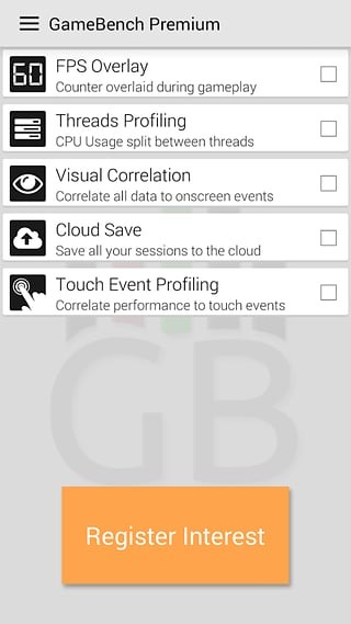 gamebench游戏跑分
