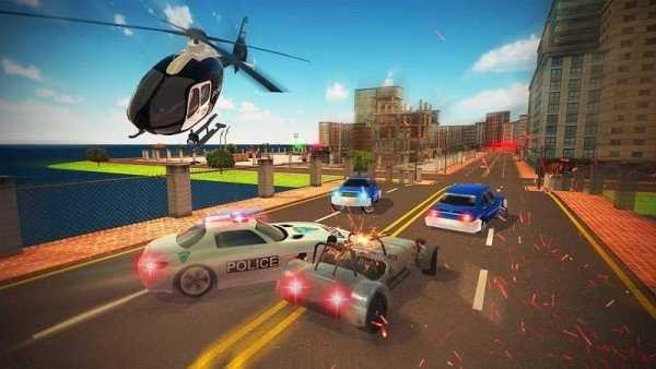 警车追逐任务3d 警车追逐任务3d