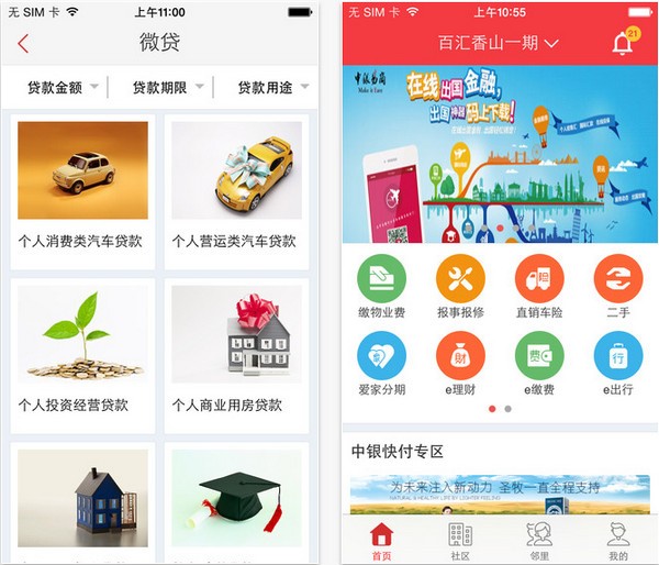 中银e社区app