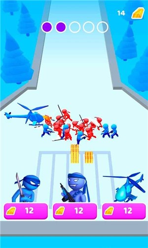 红蓝火柴人军团对战