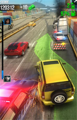 公路亡命徒直击追逐