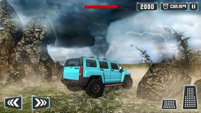 龙卷风追逐山地车