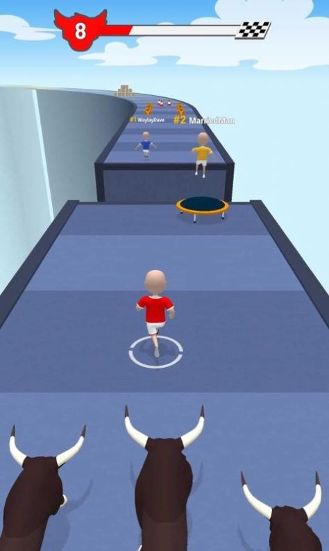 公牛追逐赛 公牛追逐赛