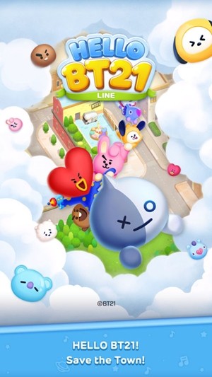 LINE HELLO BT21 iOS