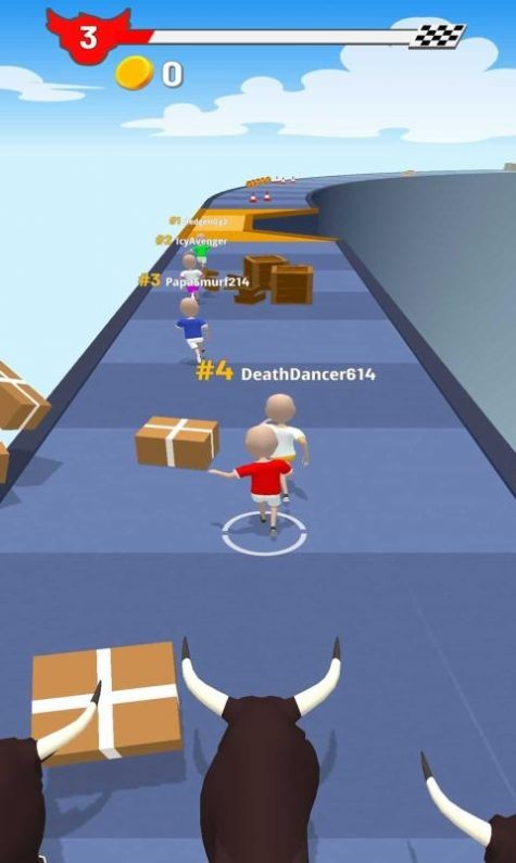 公牛追逐赛 公牛追逐赛