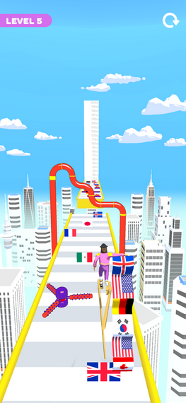 Flag Run 3D