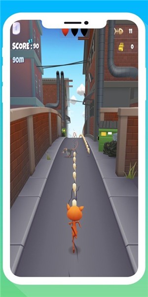 小巷猫跑