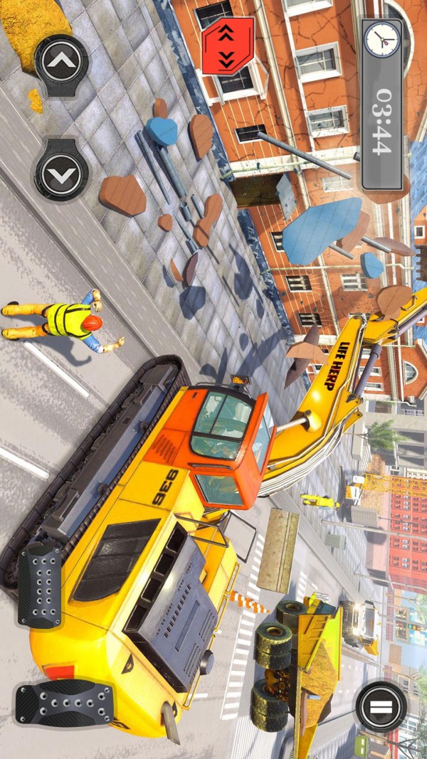 挖掘机工程模拟