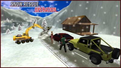 重型雪挖掘机3D 重型雪挖掘机3D