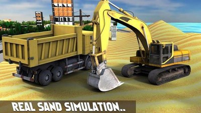 砂子挖掘机模拟器3D