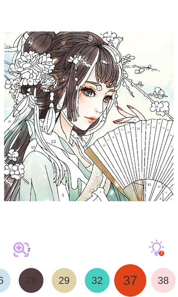 二次元填色下载安装小游戏