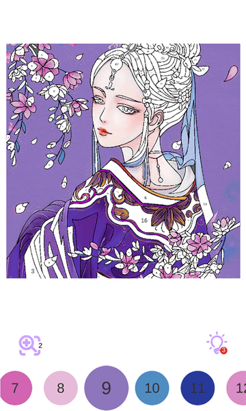 二次元填色游戏