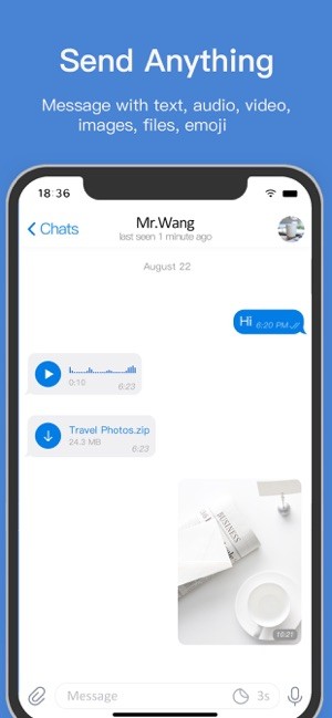 POP Chat iOS