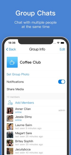 POP Chat iOS