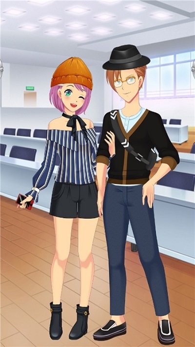 二次元校园装扮游戏