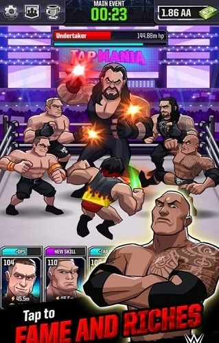 wwe狂热摔跤手机游戏 wwe狂热摔跤手机游戏