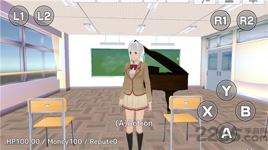 学校生活模拟器中文版 学校生活模拟器中文版