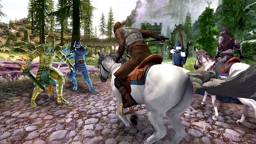 武士忍者马战游戏(horse2)