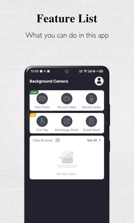 后台相机 后台相机